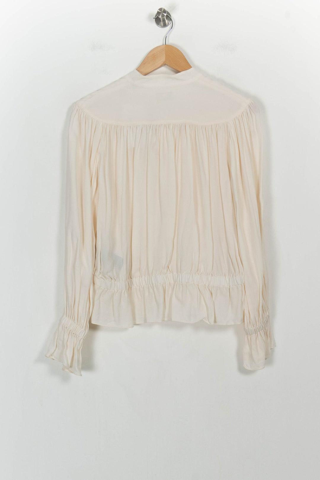 Blouse Beige - Taille XS/34 de la marque The Kooples | PARAD106455 - Vendu par Paradigme - Image 4