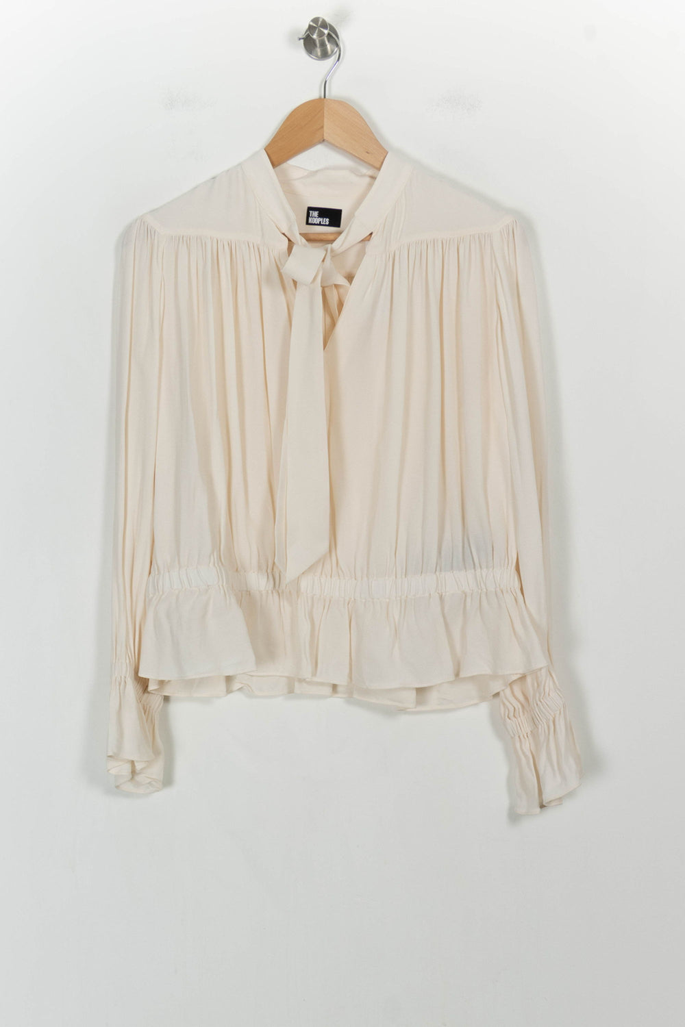Blouse Beige - Taille XS/34 de la marque The Kooples | PARAD106455 - Vendu par Paradigme - Image 2