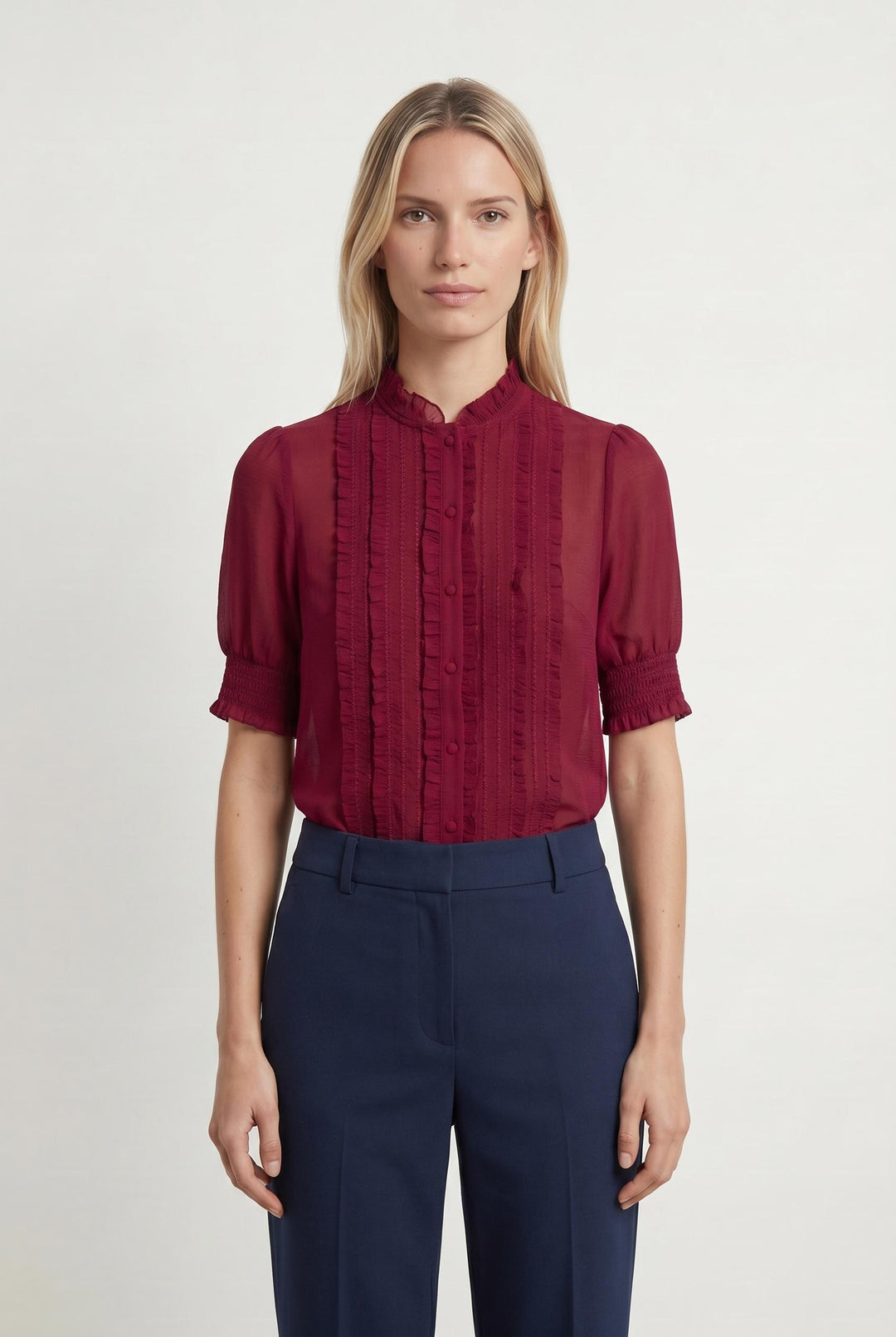 Blouse Rose - Taille XS/34 de la marque Sézane | PARAD106456 - Vendu par Paradigme - Image 1