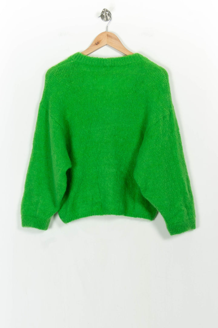 Cardigan Vert - Taille S/36 de la marque American Vintage | PARAD106458 - Vendu par Paradigme - Image 4