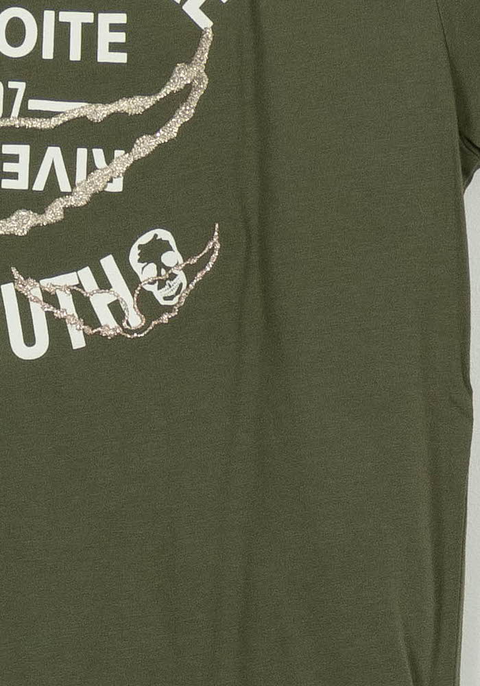 Tee shirt vert - Taille S/36 de la marque Zadig&Voltaire | PARAD106462 - Vendu par Paradigme - Image 3