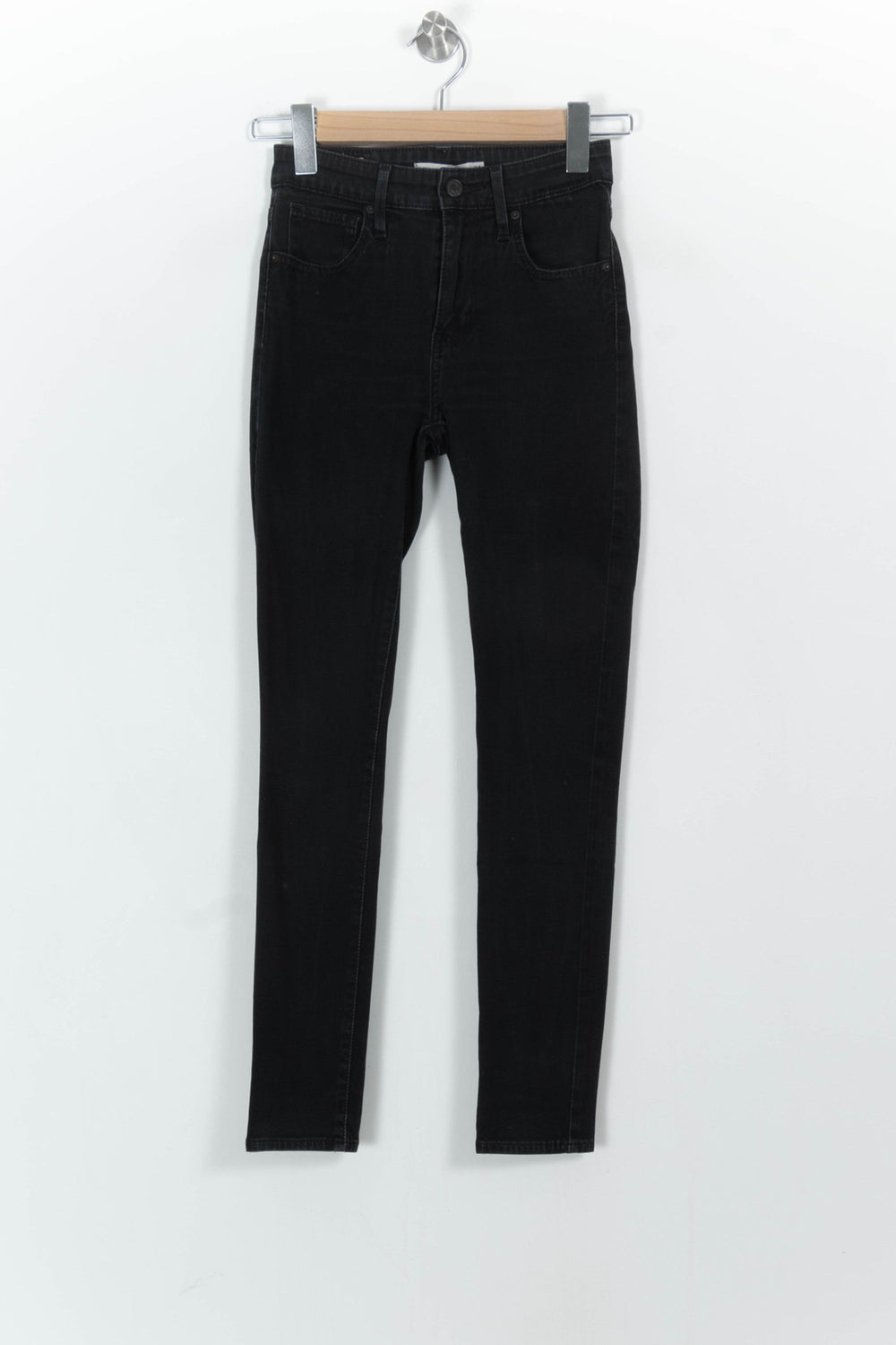 Jean Skinny Noir - Taille XS/34 de la marque Levi's | PARAD106464 - Vendu par Paradigme - Image 2