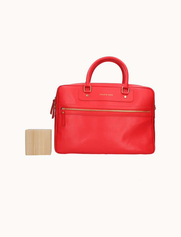 Sac Porte-Documents Rouge - Taille T.U. de la marque Jules & Jenn | PARAD106465 - Vendu par Paradigme - Image 3