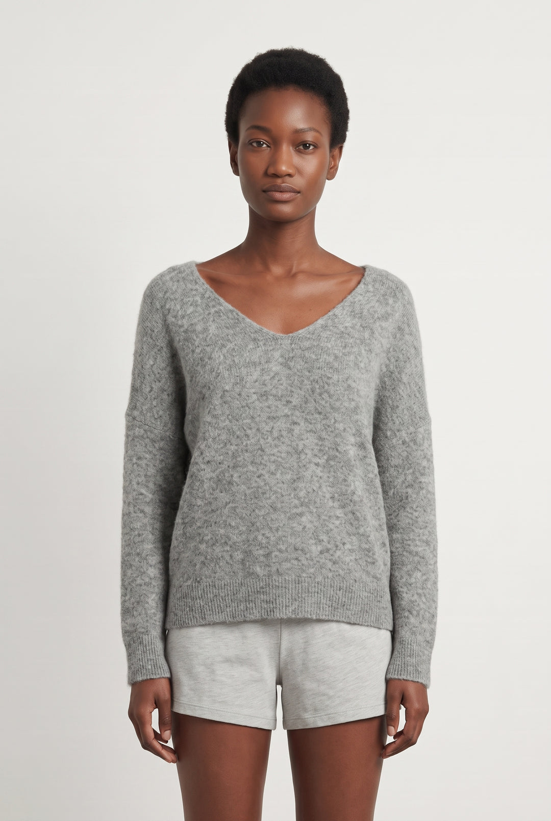Pull Gris - Taille S/36 de la marque Samsoe Samsoe | PARAD106468 - Vendu par Paradigme - Image 1