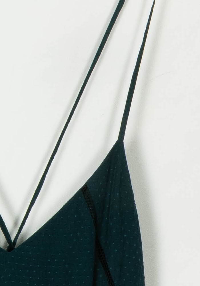 Robe Longue Verte - Taille XS/34 de la marque Sessùn | PARAD106469 - Vendu par Paradigme - Image 3