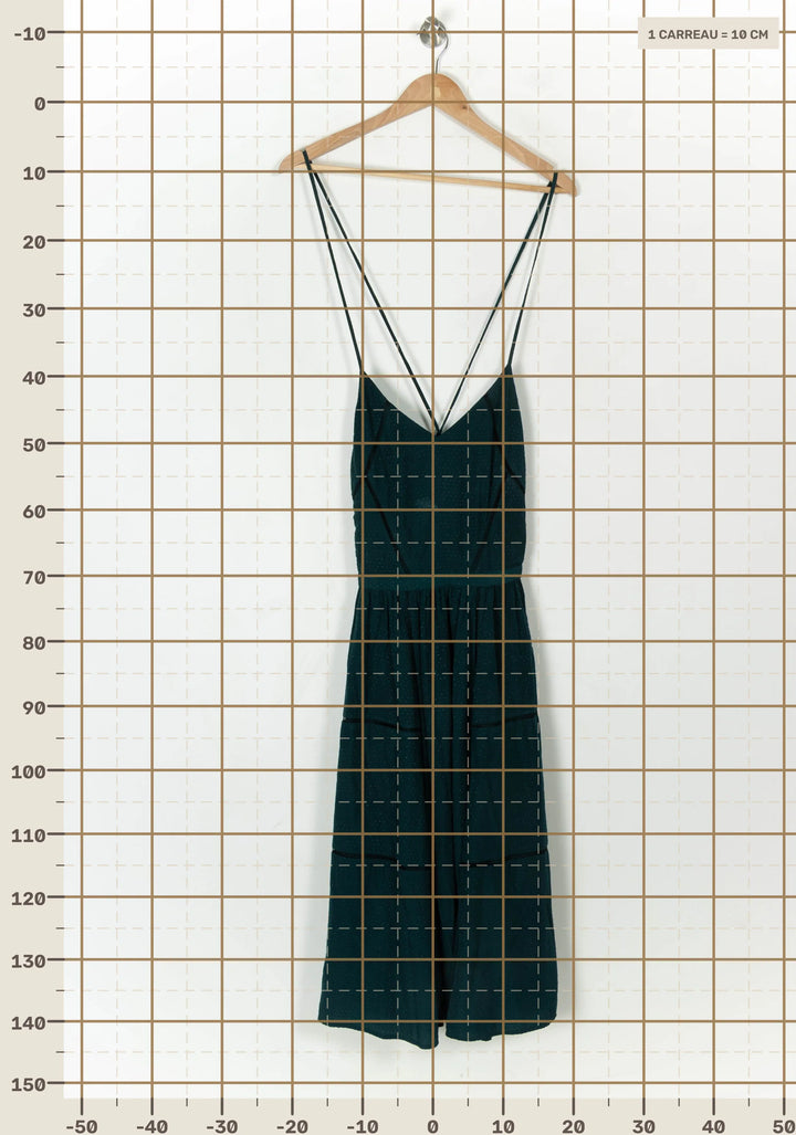 Robe Longue Verte - Taille XS/34 de la marque Sessùn | PARAD106469 - Vendu par Paradigme - Image 4