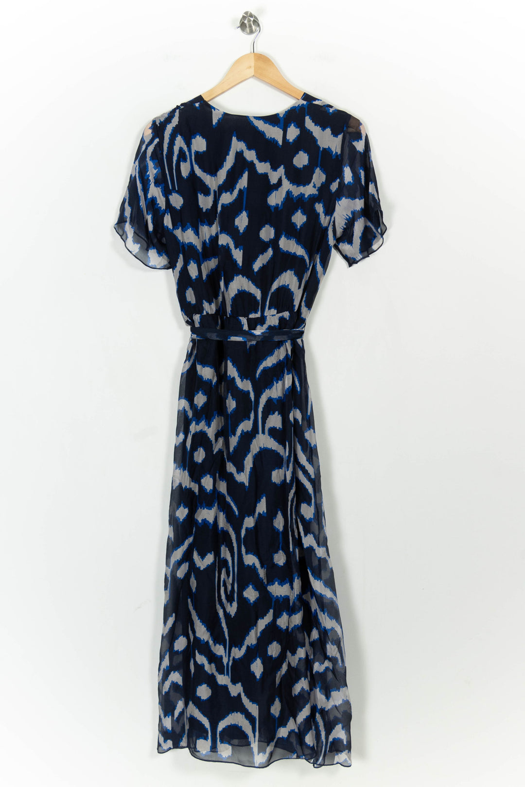 Robe Longue Bleue et Noire - Taille S/36 de la marque La Fée Maraboutée | PARAD106470 - Vendu par Paradigme - Image 4