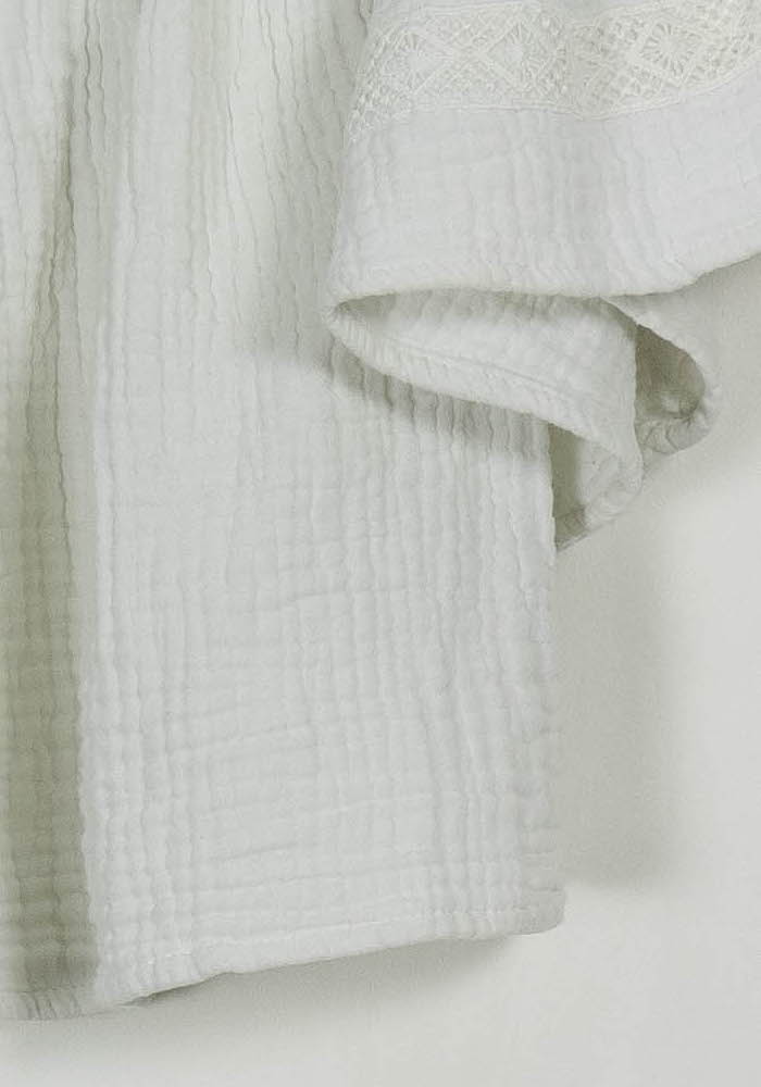 Top Bardot Blanc - Taille M/38 de la marque Maison Stella & Suzie | PARAD106484 - Vendu par Paradigme - Image 3