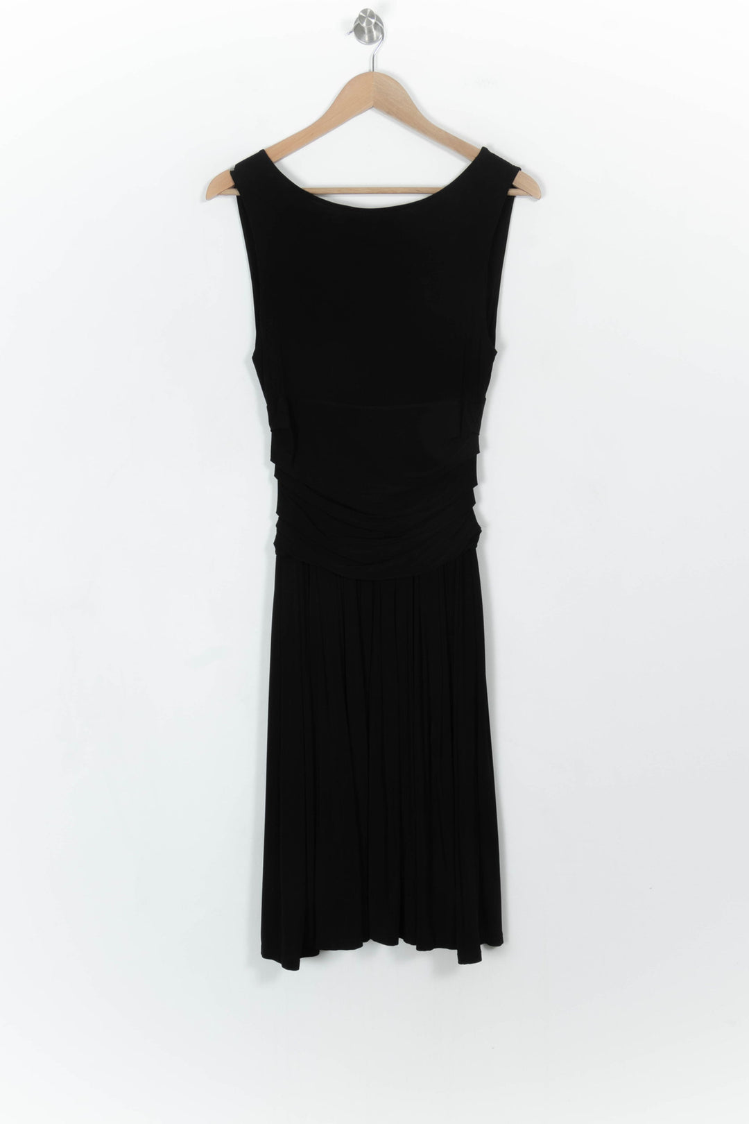 Robe Midi Noire - Taille S/36 de la marque Max Mara | PARAD106485 - Vendu par Paradigme - Image 4