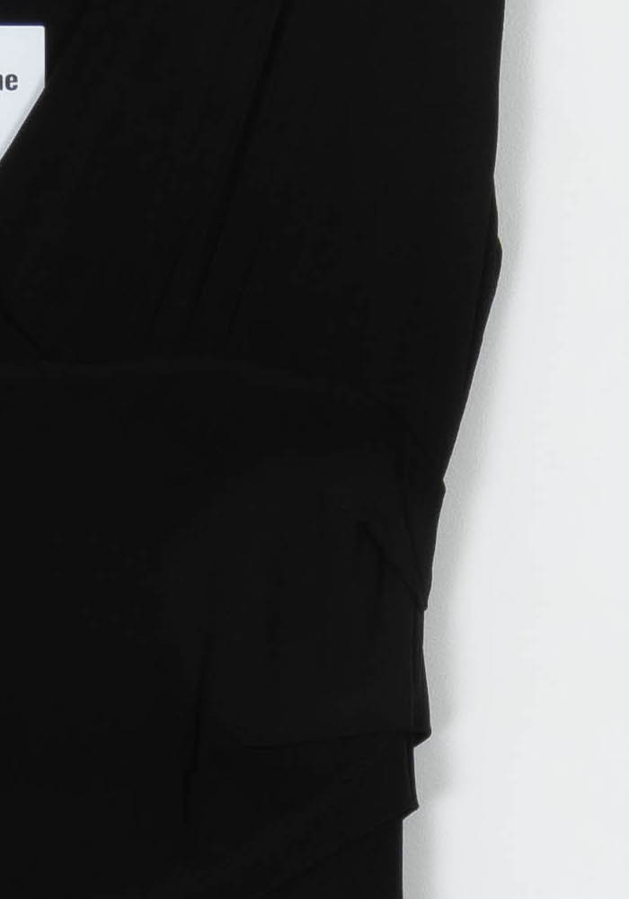 Robe Midi Noire - Taille S/36 de la marque Max Mara | PARAD106485 - Vendu par Paradigme - Image 3