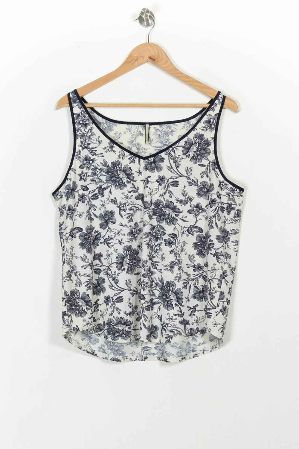 Débardeur Blanc et Noir - Taille XXXL/46 de la marque Indies | PARAD106498 - Vendu par Paradigme - Image 2