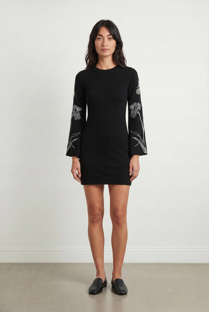 Robe Noire et Blanche - Taille S/36 de la marque La Fée Maraboutée | PARAD106499 - Vendu par Paradigme - Image 1