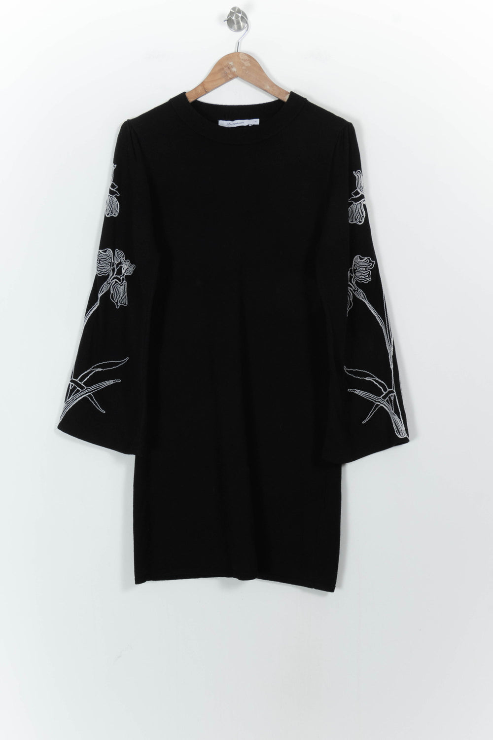 Robe Noire et Blanche - Taille S/36 de la marque La Fée Maraboutée | PARAD106499 - Vendu par Paradigme - Image 2
