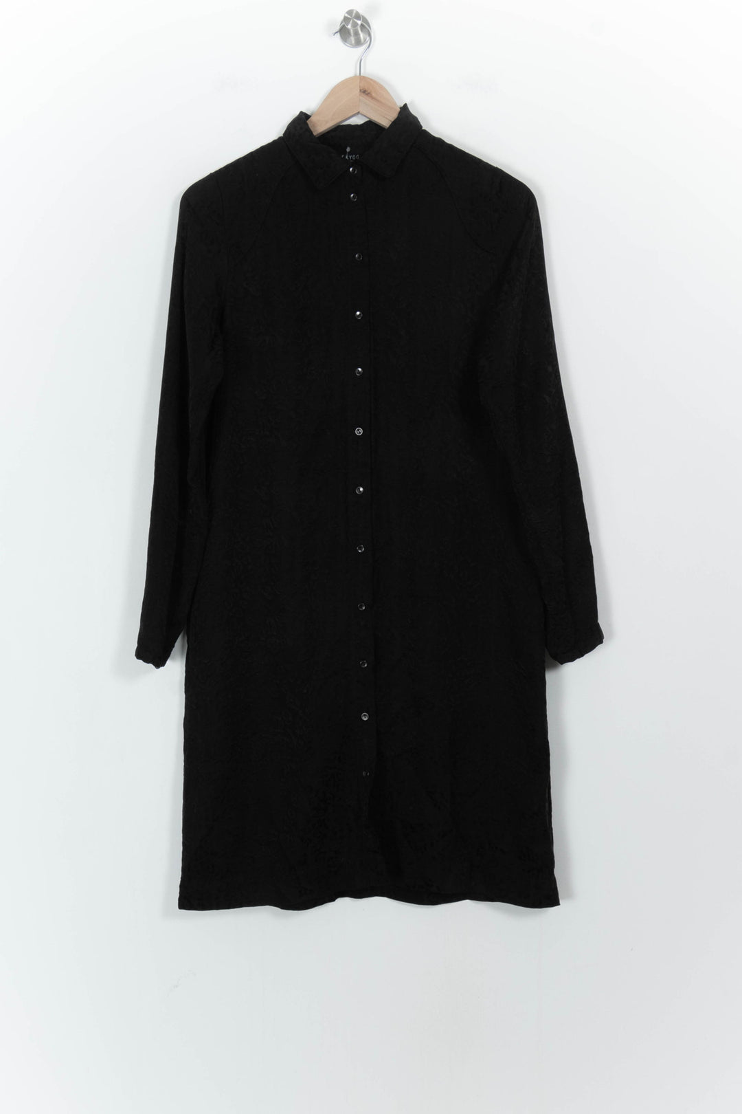 Robe Chemise Noire - Taille M/38 de la marque Ekyog | PARAD106502 - Vendu par Paradigme - Image 2