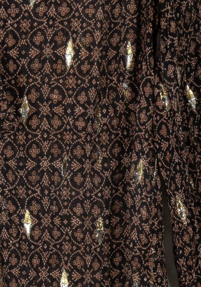 Blouse Marron - Taille XS/34 de la marque ba&sh | PARAD106503 - Vendu par Paradigme - Image 3