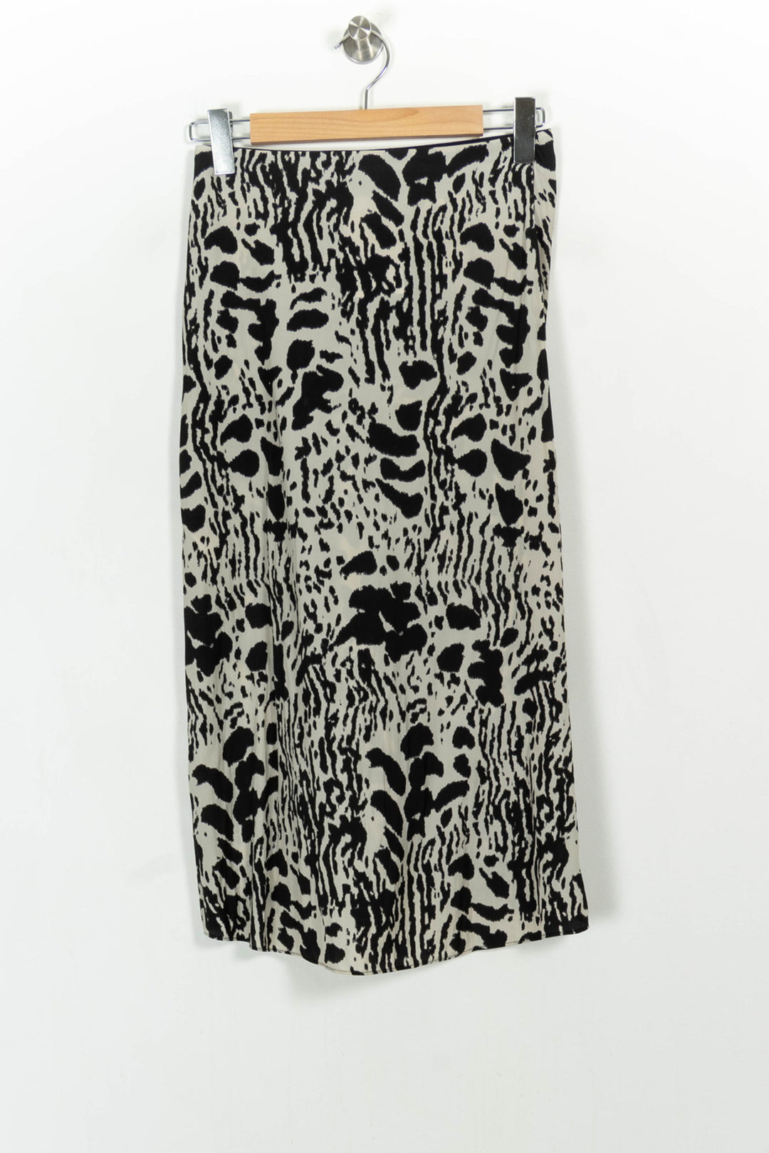 Jupe Longue Noire et Blanche - Taille S/36 de la marque ba&sh | PARAD106507 - Vendu par Paradigme - Image 4