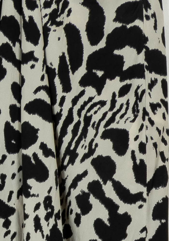 Jupe Longue Noire et Blanche - Taille S/36 de la marque ba&sh | PARAD106507 - Vendu par Paradigme - Image 3