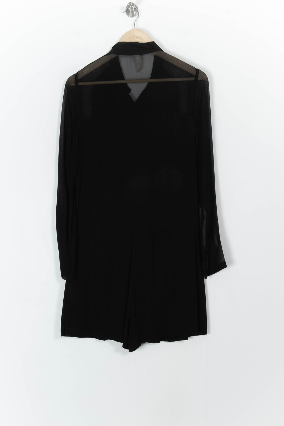 Robe Chemise Noire - Taille M/38 de la marque I.Code | PARAD106508 - Vendu par Paradigme - Image 4
