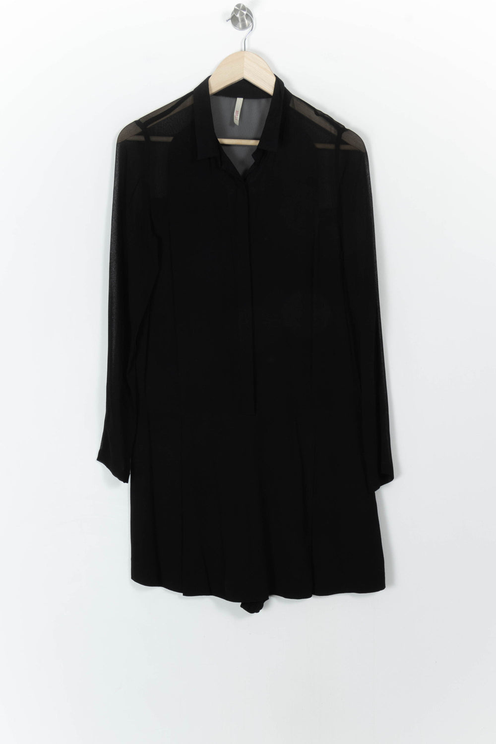 Robe Chemise Noire - Taille M/38 de la marque I.Code | PARAD106508 - Vendu par Paradigme - Image 2