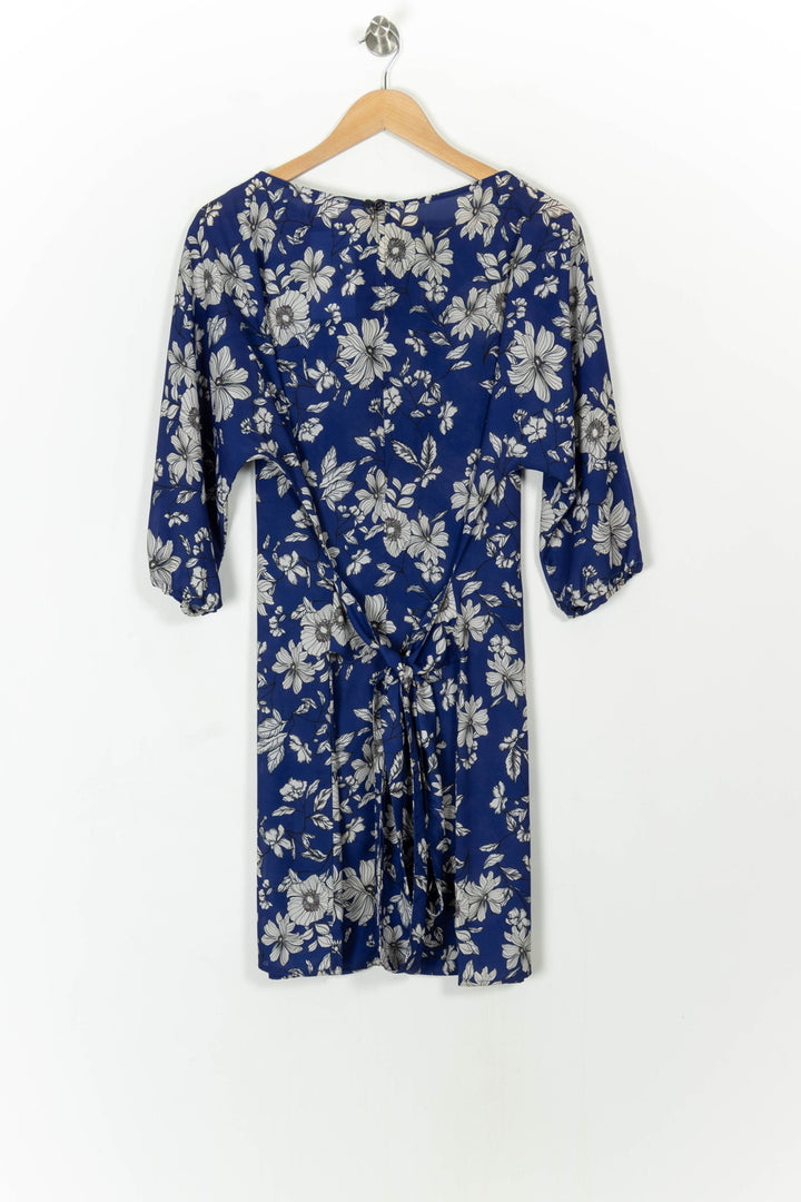Robe Bleue et Blanche - Taille S/36 de la marque La Fée Maraboutée | PARAD106509 - Vendu par Paradigme - Image 4