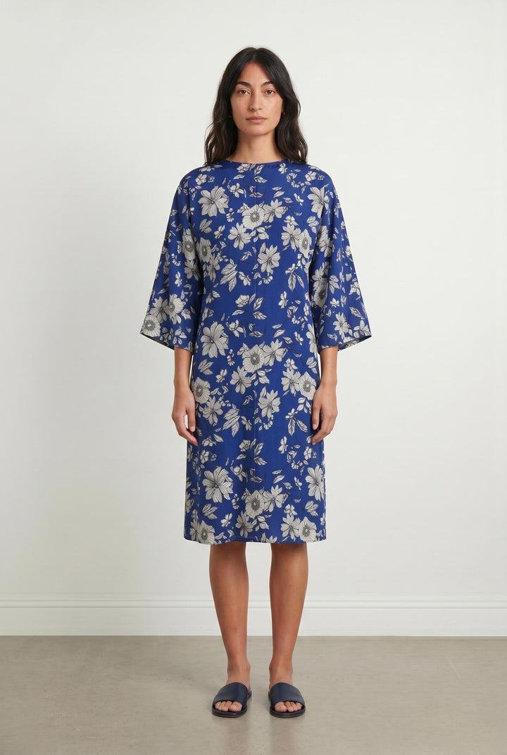 Robe Bleue et Blanche - Taille S/36 de la marque La Fée Maraboutée | PARAD106509 - Vendu par Paradigme - Image 1