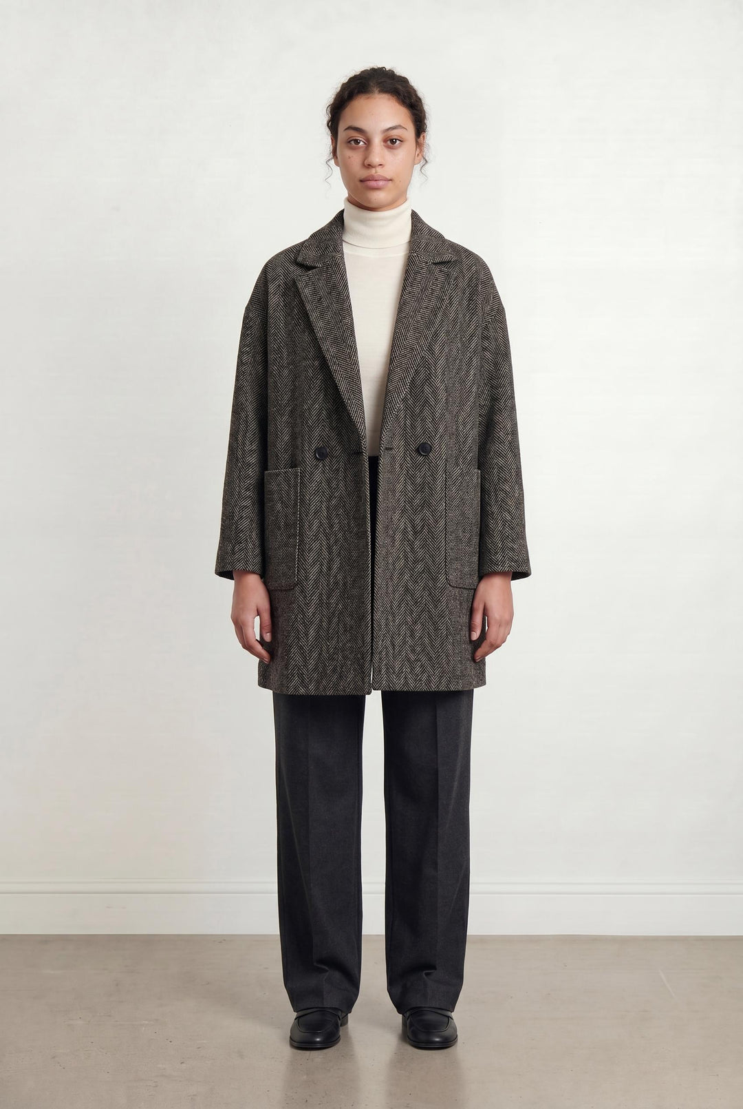Manteau Marron - Taille L/40 de la marque ZAPA | PARAD106512 - Vendu par Paradigme - Image 1