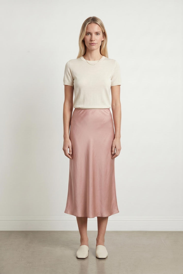 Jupe Longue Rose - Taille M/38 de la marque Soeur | PARAD106514 - Vendu par Paradigme - Image 1