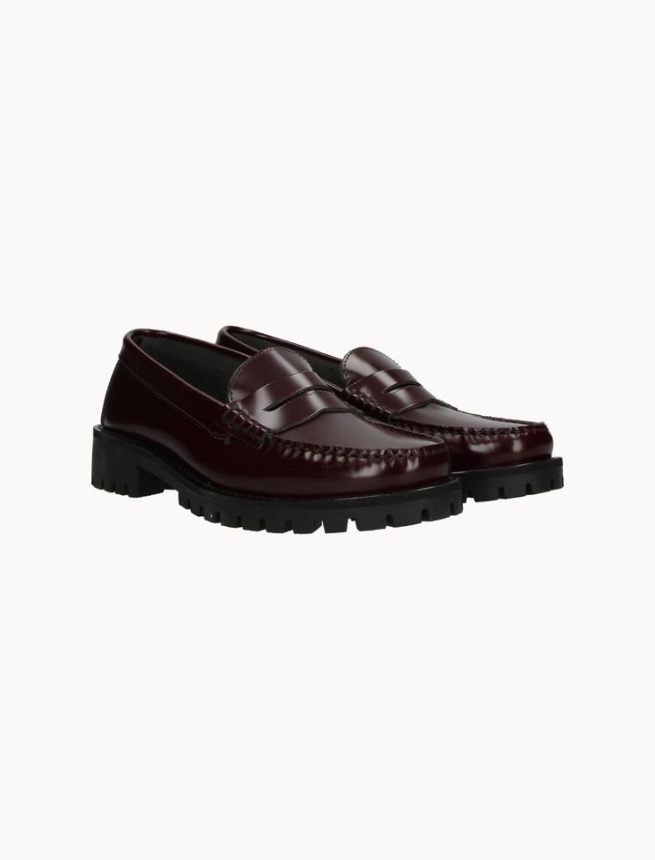 Mocassin Bordeaux - Taille S/36 de la marque Jules & Jenn | PARAD106523 - Vendu par Paradigme - Image 2