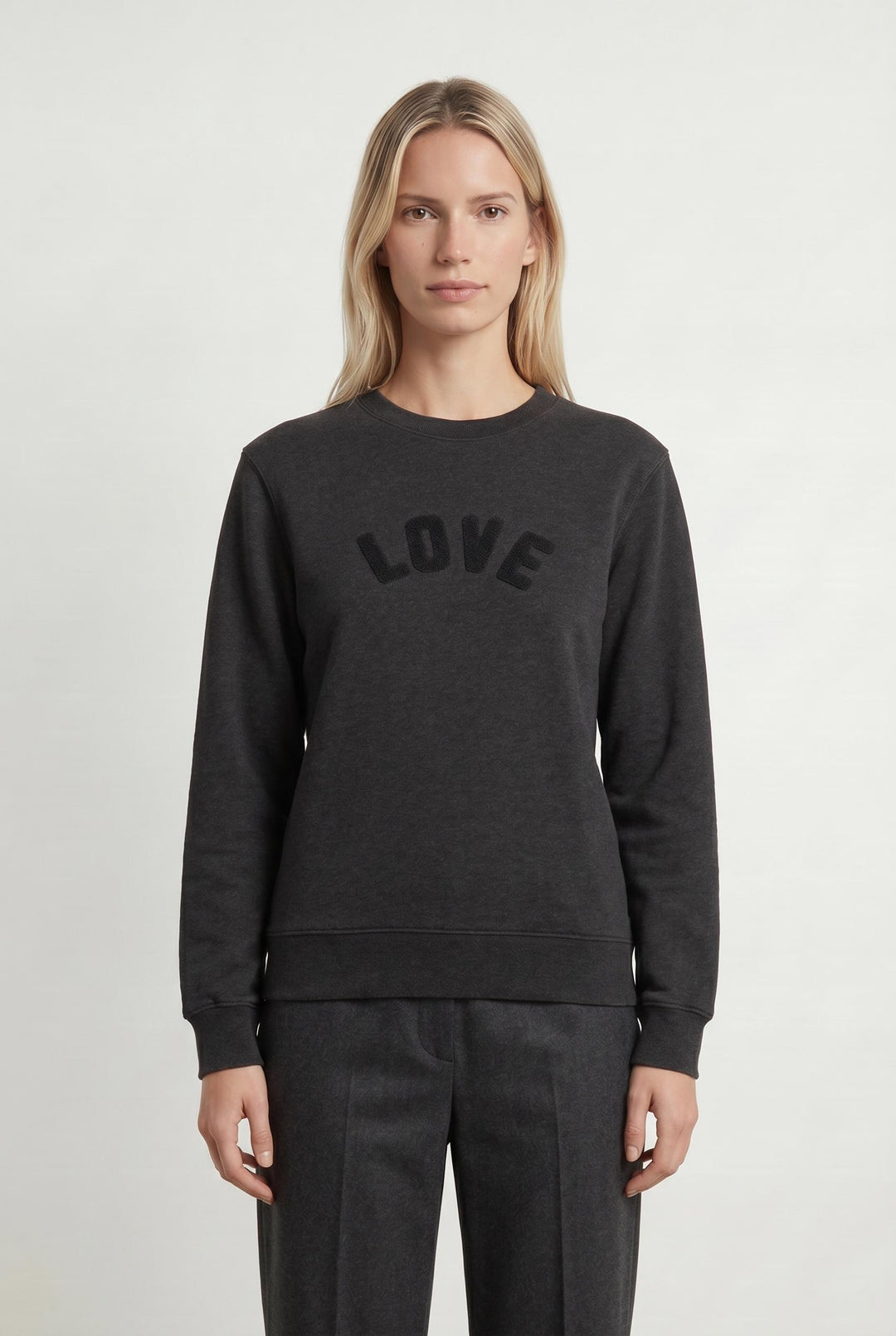 Sweatshirt Gris - Taille S/36 de la marque Sandro | PARAD106531 - Vendu par Paradigme - Image 1