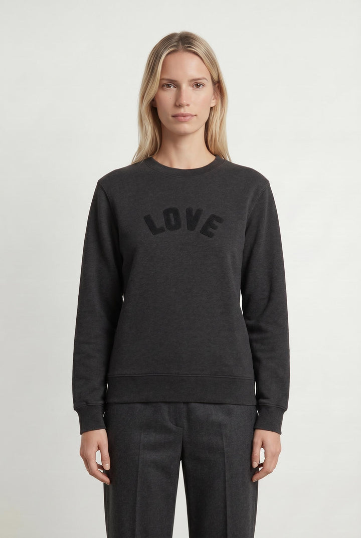 Sweatshirt Gris - Taille S/36 de la marque Sandro | PARAD106531 - Vendu par Paradigme - Image 1