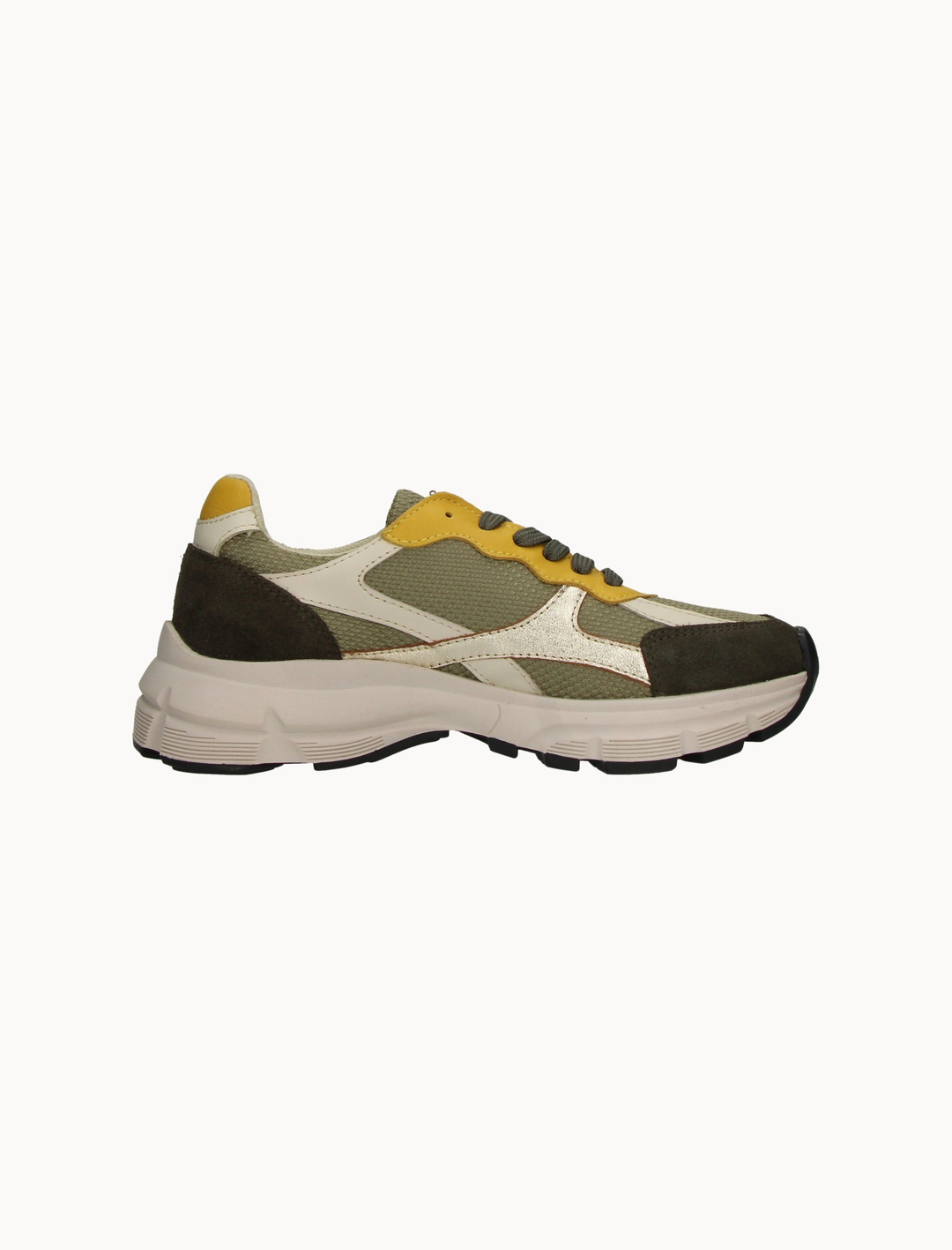 Baskets Jaune et Kaki - Taille S/36 de la marque Jules & Jenn | PARAD106536 - Vendu par Paradigme - Image 1