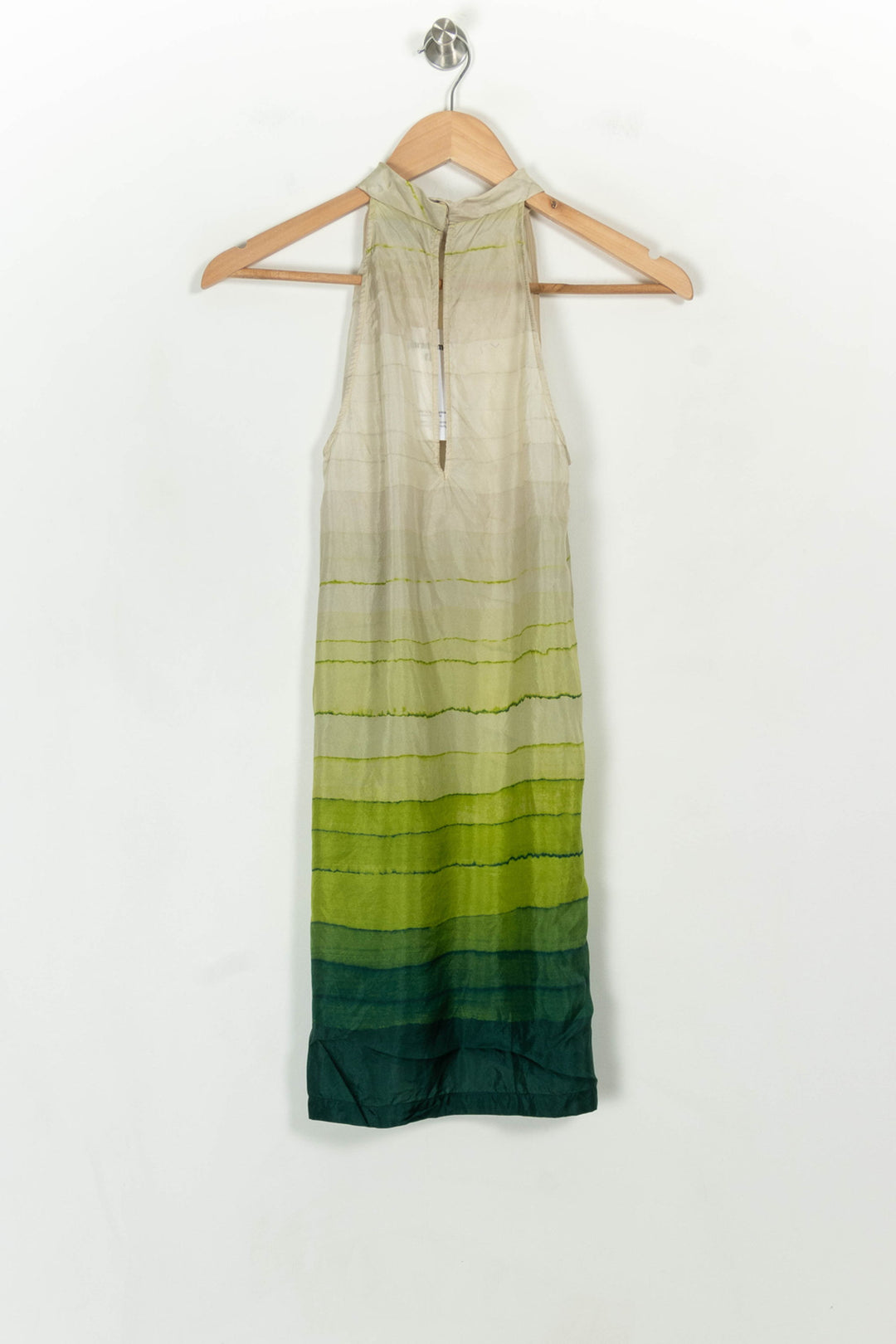 Top Vert et Beige - Taille S/36 de la marque Max Mara | PARAD106542 - Vendu par Paradigme - Image 5