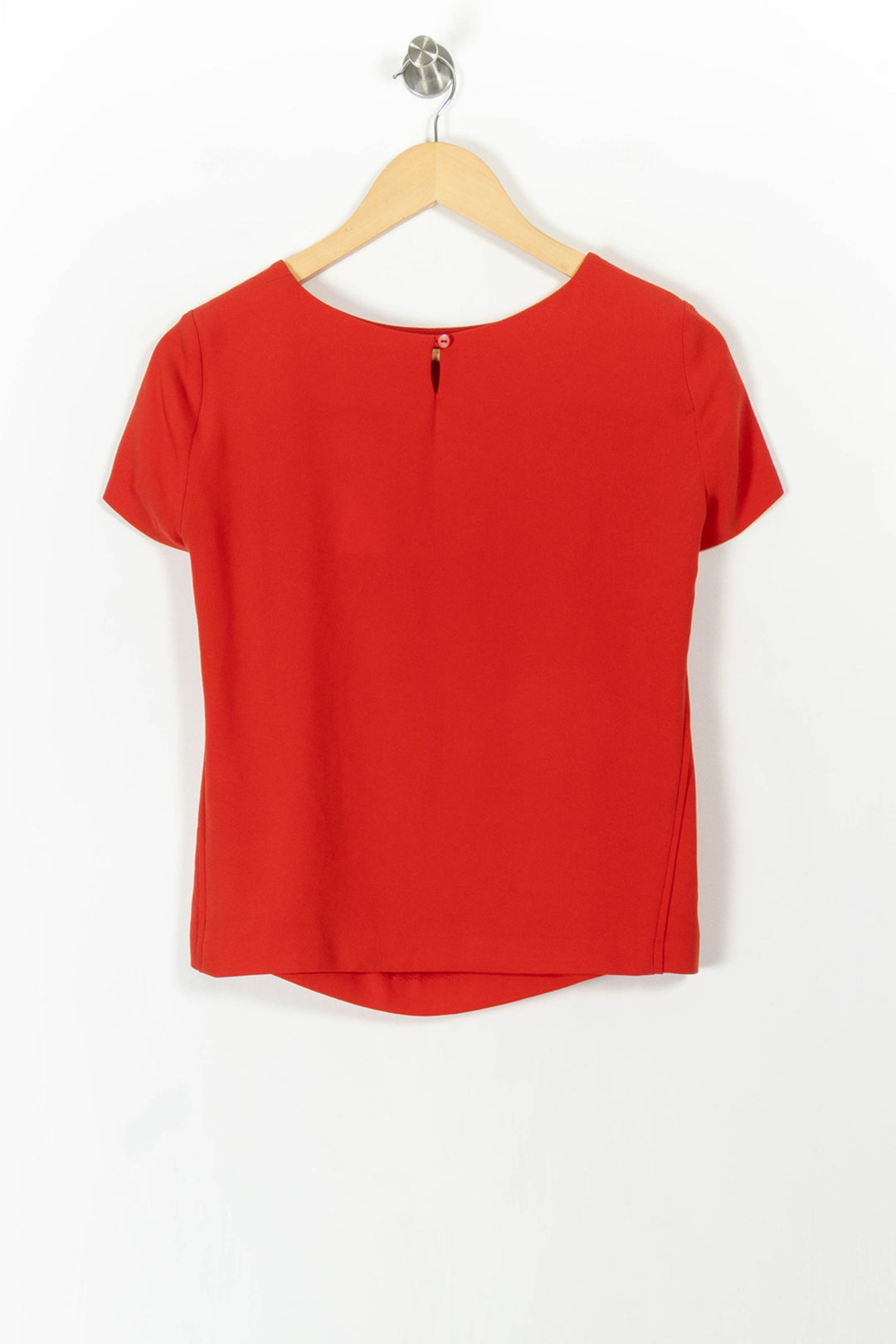 Blouse Rouge - Taille S/36 de la marque Maje | PARAD106544 - Vendu par Paradigme - Image 4