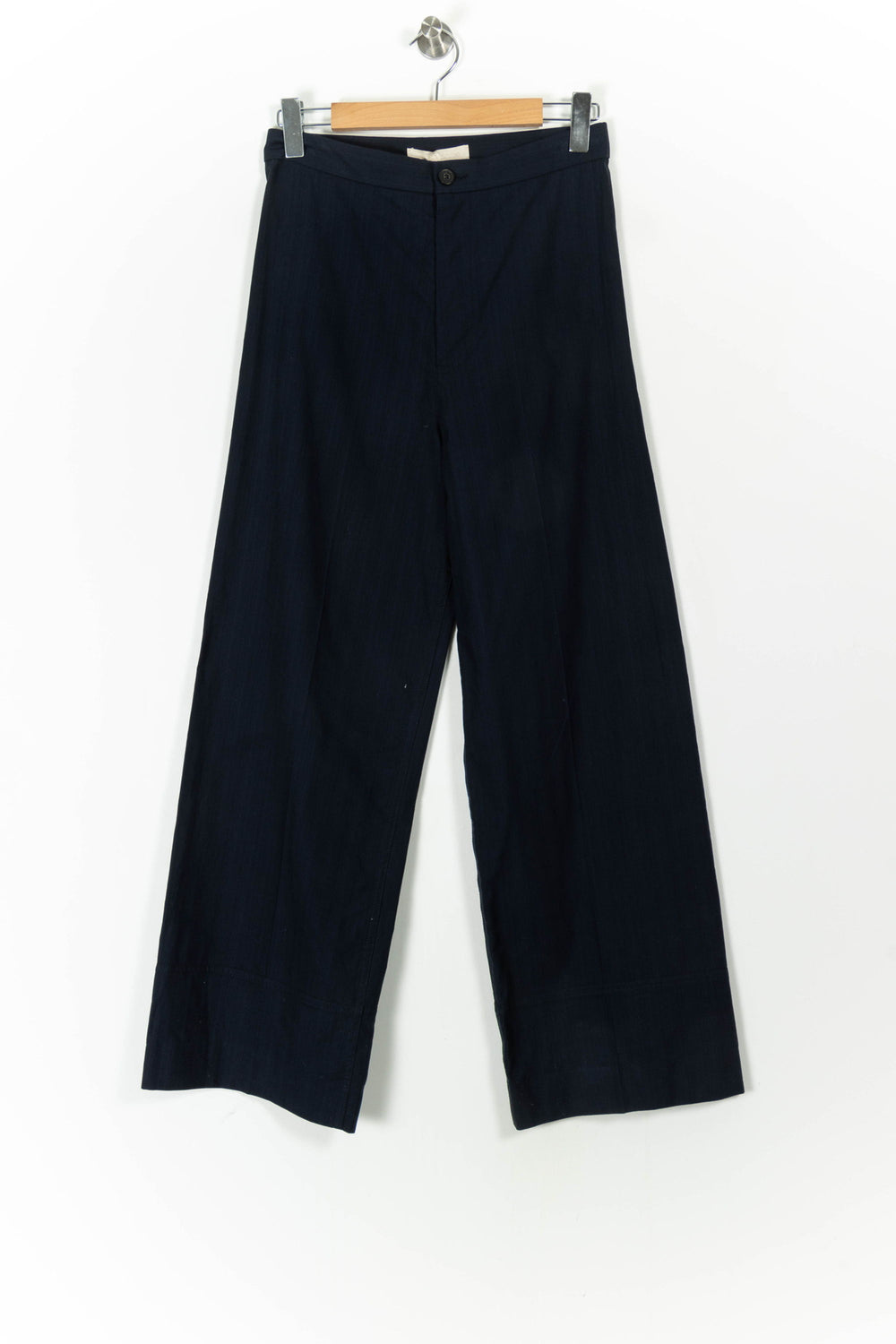 Pantalon Large Bleu - Taille L/40 de la marque Vanessa Bruno | PARAD106545 - Vendu par Paradigme - Image 2