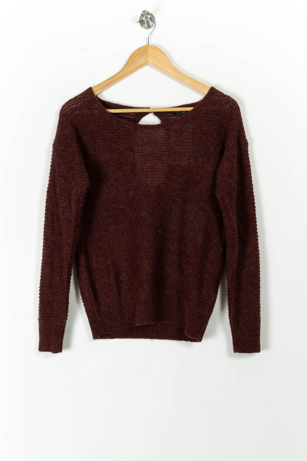 Pull Bordeaux - Taille XS/34 de la marque IKKS | PARAD106549 - Vendu par Paradigme - Image 2