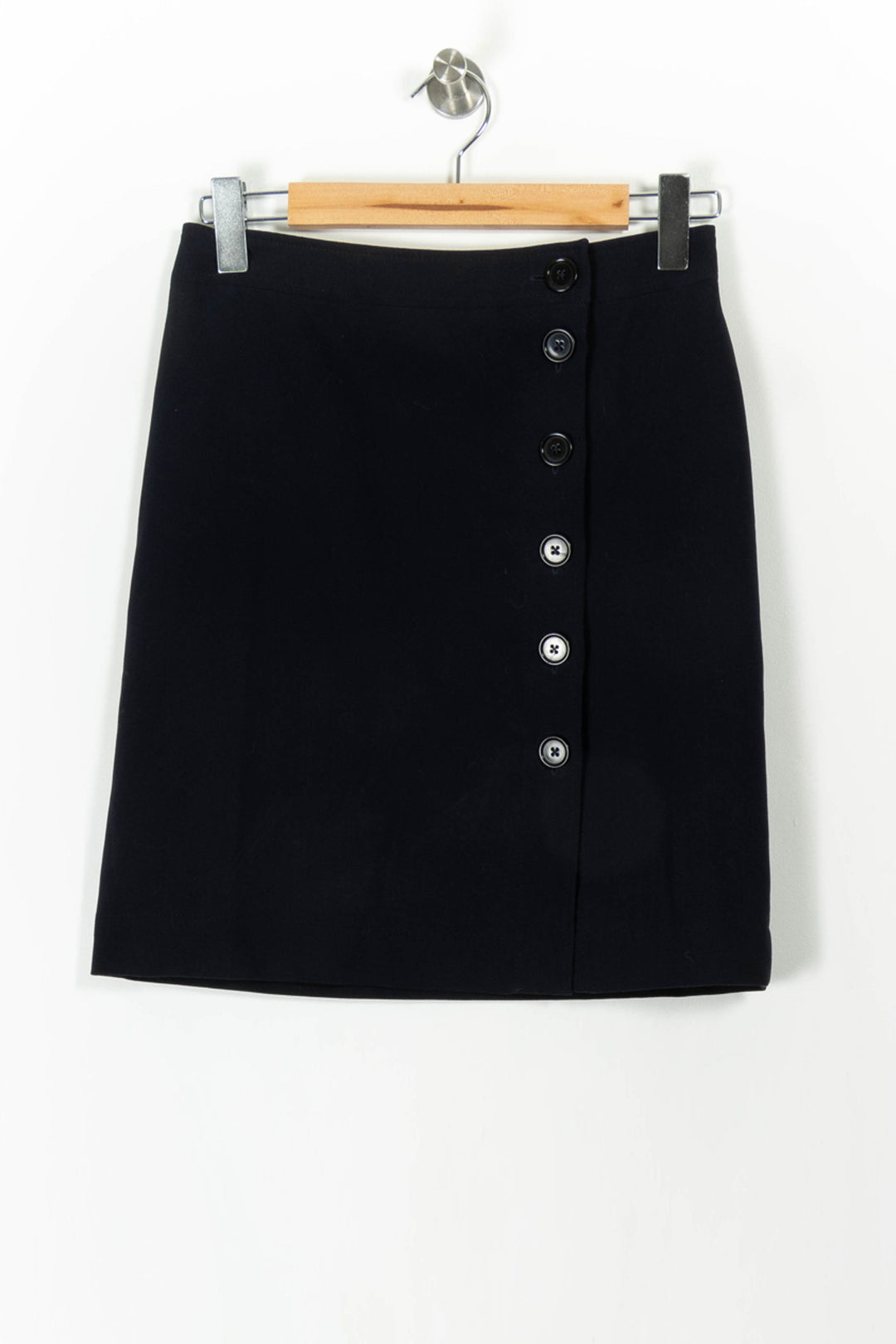 Jupe Courte Bleue - Taille S/36 de la marque Caroll | PARAD106550 - Vendu par Paradigme - Image 2