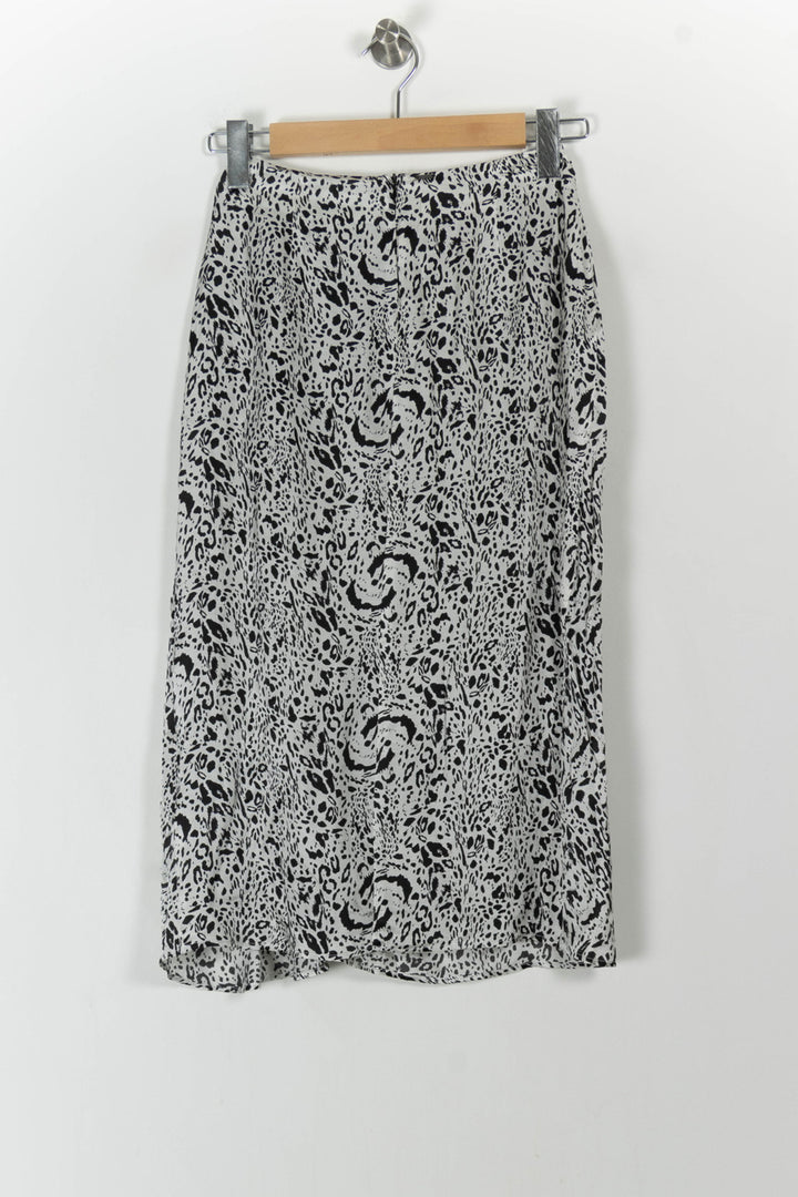 Jupe Longue Blanche et Noire - Taille S/36 de la marque IKKS | PARAD106551 - Vendu par Paradigme - Image 4