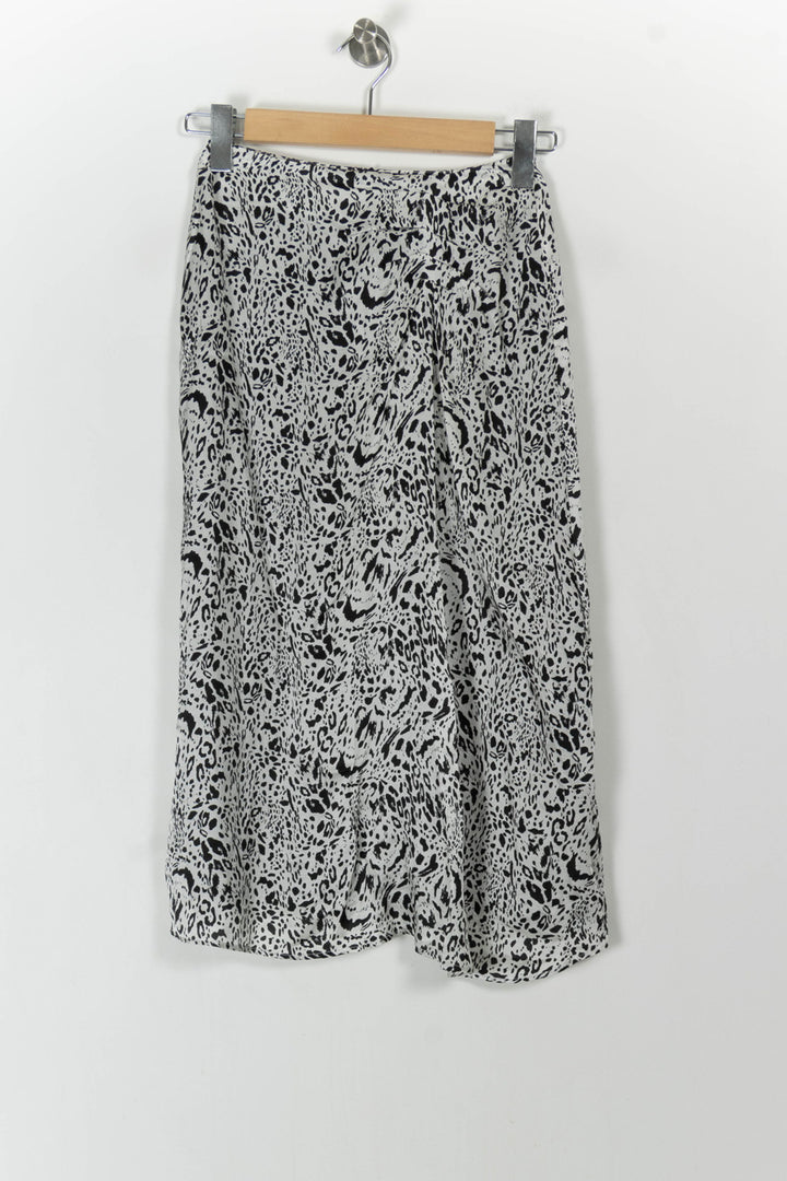 Jupe Longue Blanche et Noire - Taille S/36 de la marque IKKS | PARAD106551 - Vendu par Paradigme - Image 2