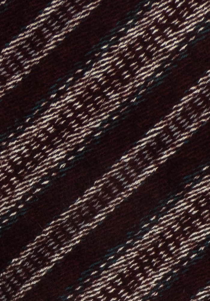 Jupe Courte Bordeaux et Beige - Taille S/36 de la marque Caroll | PARAD106556 - Vendu par Paradigme - Image 3