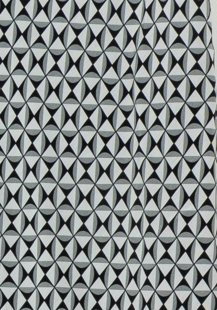 Jupe Midi Grise et Noire - Taille M/38 de la marque IKKS | PARAD106558 - Vendu par Paradigme - Image 3