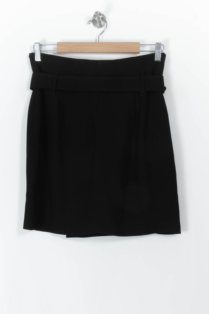 Jupe Portefeuille Noire - Taille L/40 de la marque IKKS | PARAD106560 - Vendu par Paradigme - Image 4