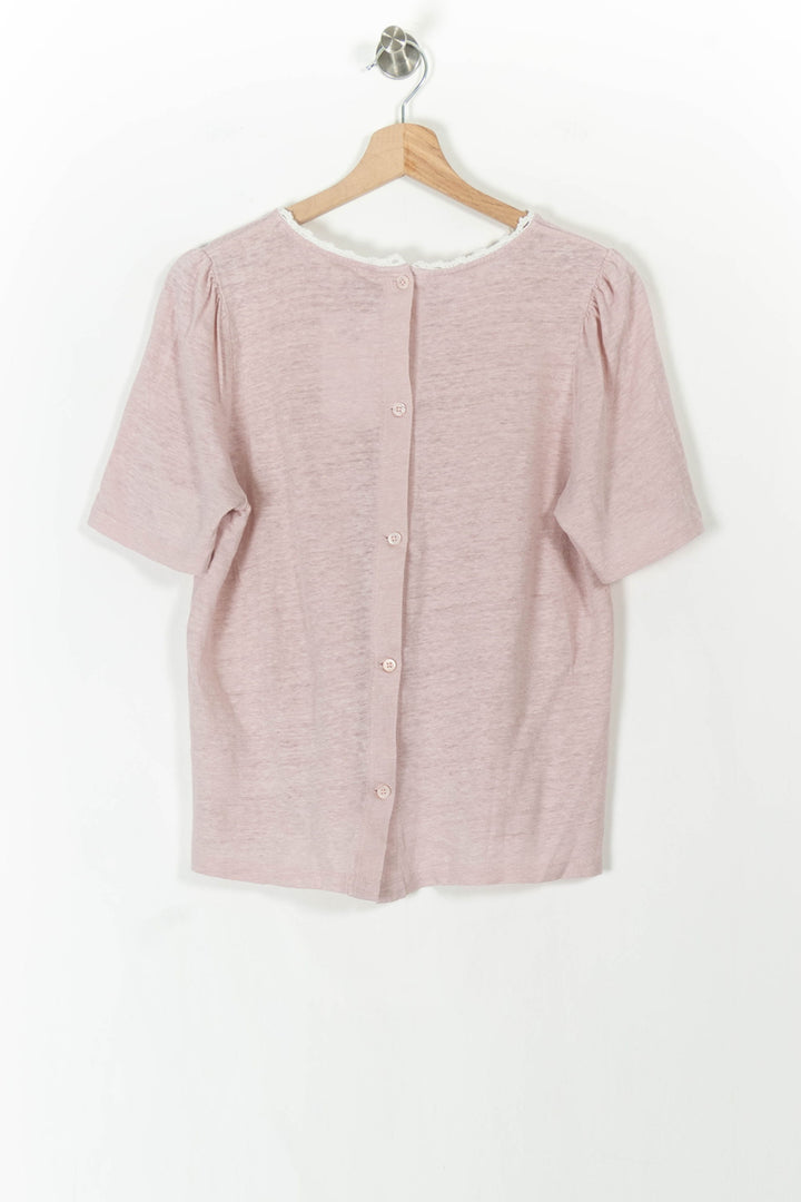 Tee-shirt Rose - Taille S/36 de la marque Pablo | PARAD106566 - Vendu par Paradigme - Image 4