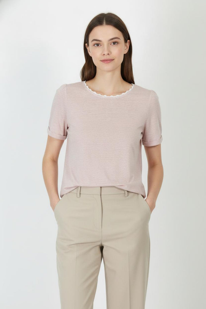 Tee-shirt Rose - Taille S/36 de la marque Pablo | PARAD106566 - Vendu par Paradigme - Image 1