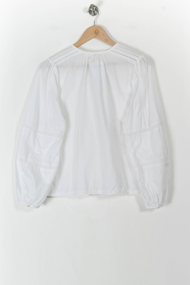 Blouse Blanche - Taille S/36 de la marque Levi's | PARAD106567 - Vendu par Paradigme - Image 4