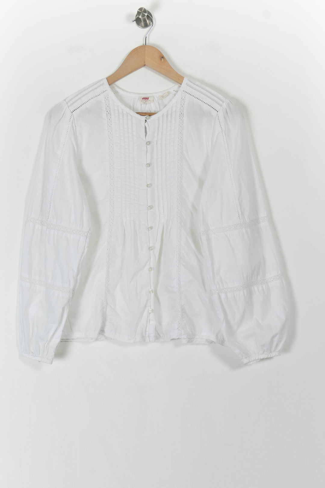 Blouse Blanche - Taille S/36 de la marque Levi's | PARAD106567 - Vendu par Paradigme - Image 2