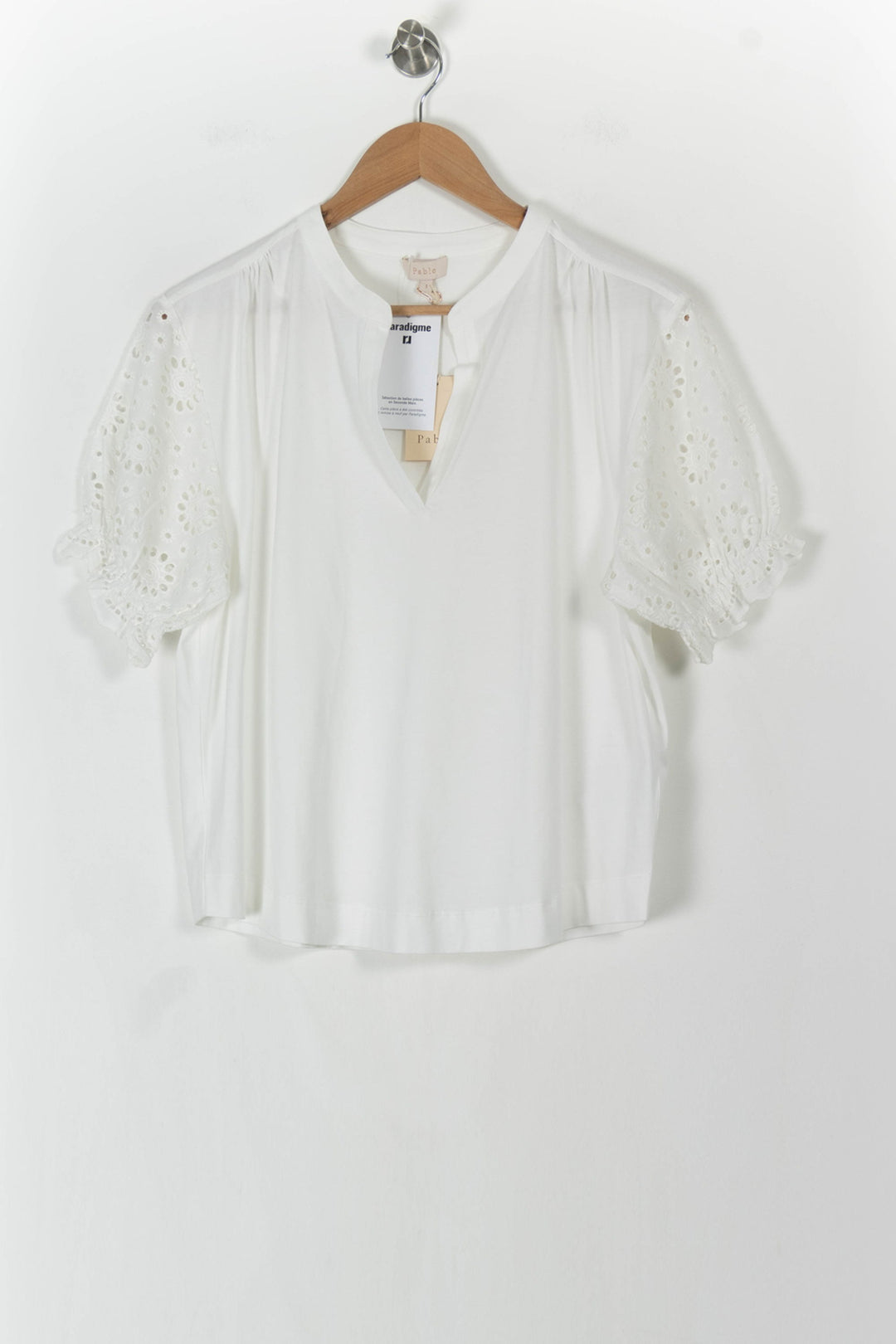 Blouse Blanche - Taille S/36 de la marque Pablo | PARAD106572 - Vendu par Paradigme - Image 2
