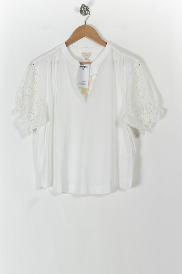 Blouse Blanche - Taille S/36 de la marque Pablo | PARAD106572 - Vendu par Paradigme - Image 2