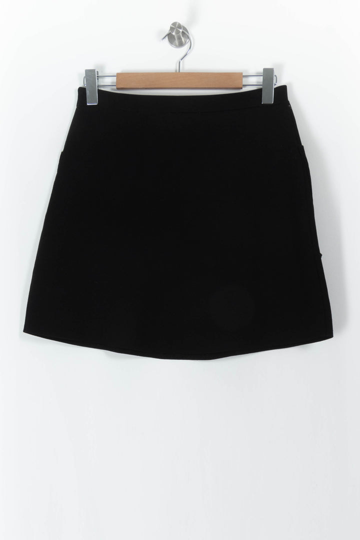 Jupe Courte Noire - Taille L/40 de la marque Sandro | PARAD106574 - Vendu par Paradigme - Image 4