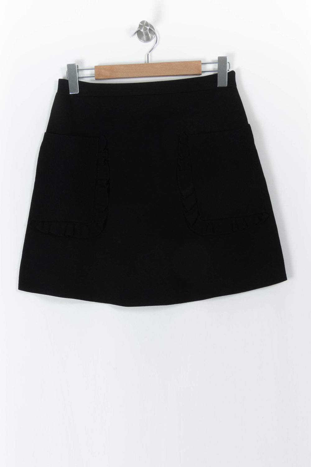 Jupe Courte Noire - Taille L/40 de la marque Sandro | PARAD106574 - Vendu par Paradigme - Image 2