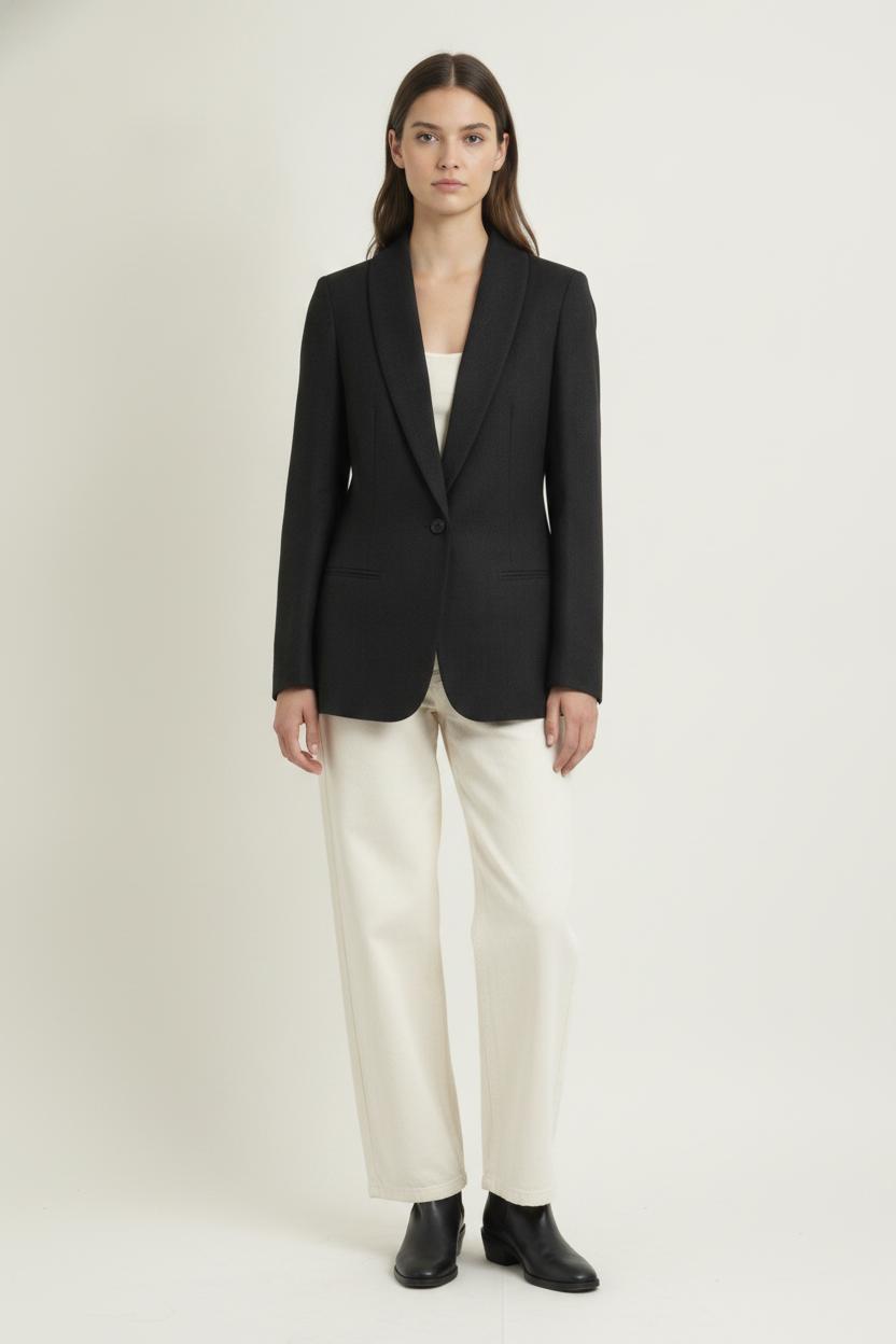 Blazer Gris - Taille S/36 de la marque Sézane | PARAD106582 - Vendu par Paradigme - Image 1